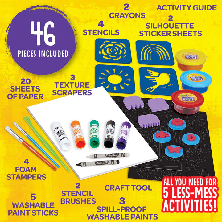 Less Mess Painting Activity Kit