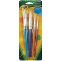 4 Assorted Round Paint Brushes