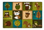 Nature's Friends Toddler Rug, 4'x6'