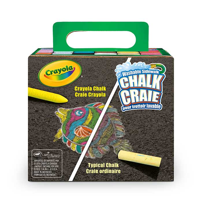 24ct Washable Sidewalk Chalk