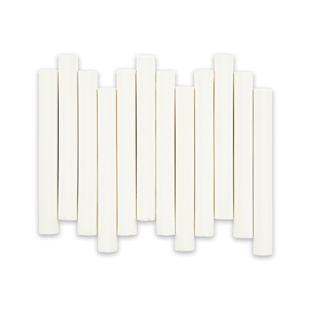 12 White Dustless Chalk