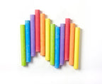 12 Coloured Dustless Chalk