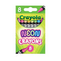 8 Neon Crayons
