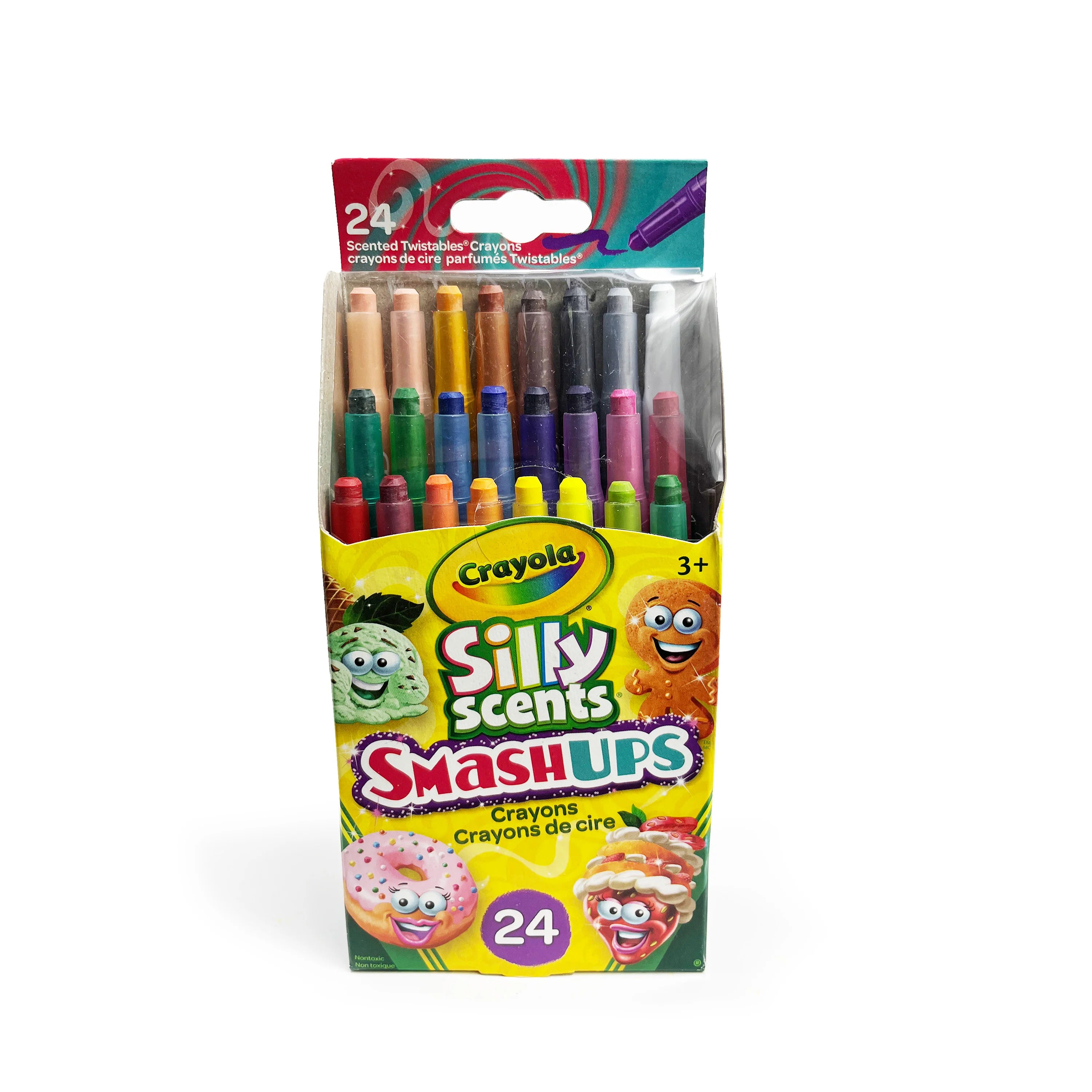 24 Mini Twistables Crayons, Silly Scents Smash Ups