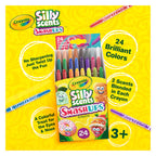 24 Mini Twistables Crayons, Silly Scents Smash Ups
