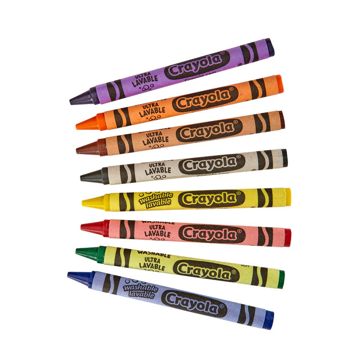 8 Ultra Clean Washable Crayons