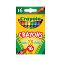16 Crayons