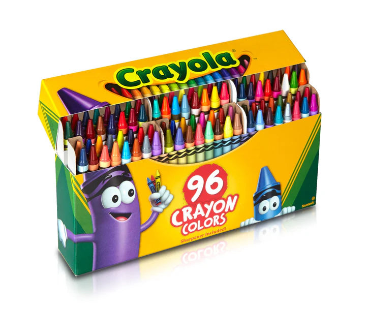 96 Crayons