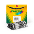 12 Bulk Crayons – Black