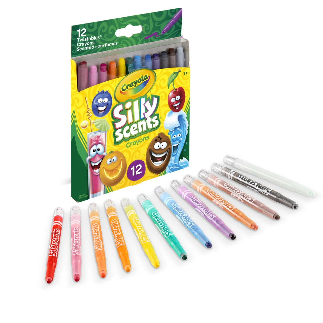 12 Mini Twistables Crayons, Silly Scents