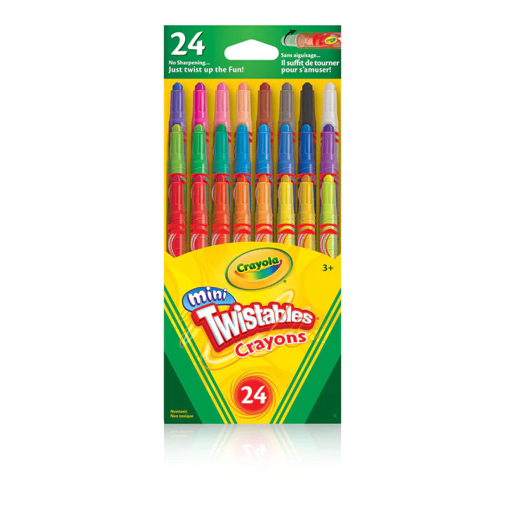 24 Mini Twistables Crayons