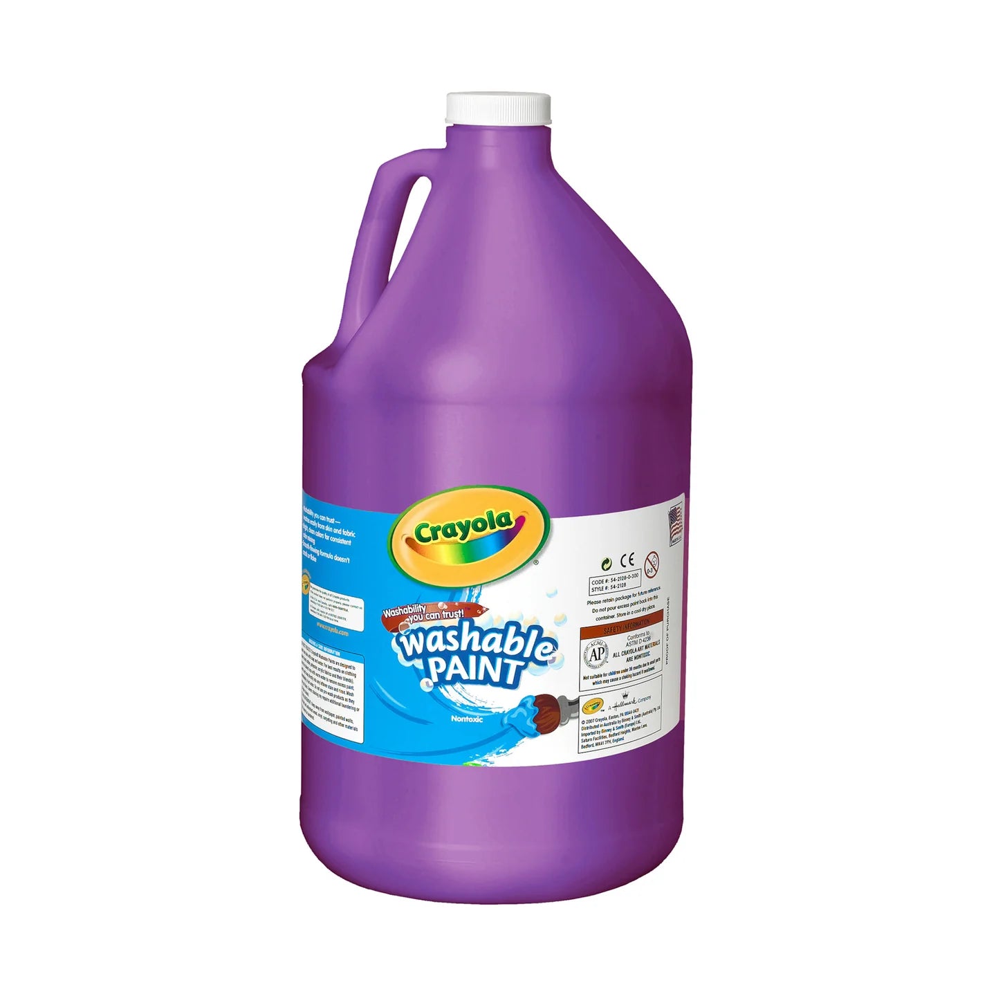 128oz. Washable Paint, Violet