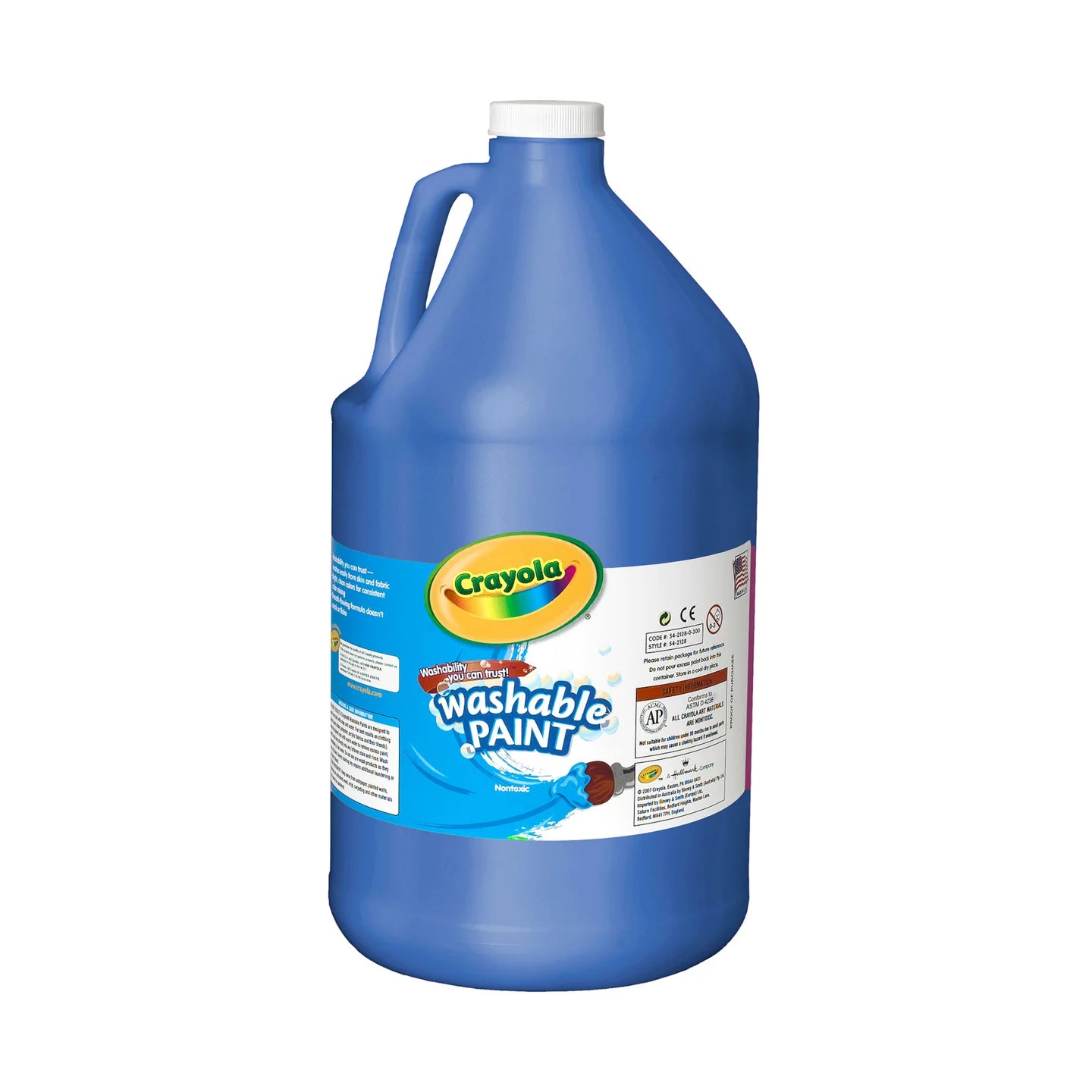 128oz. Washable Paint, Blue