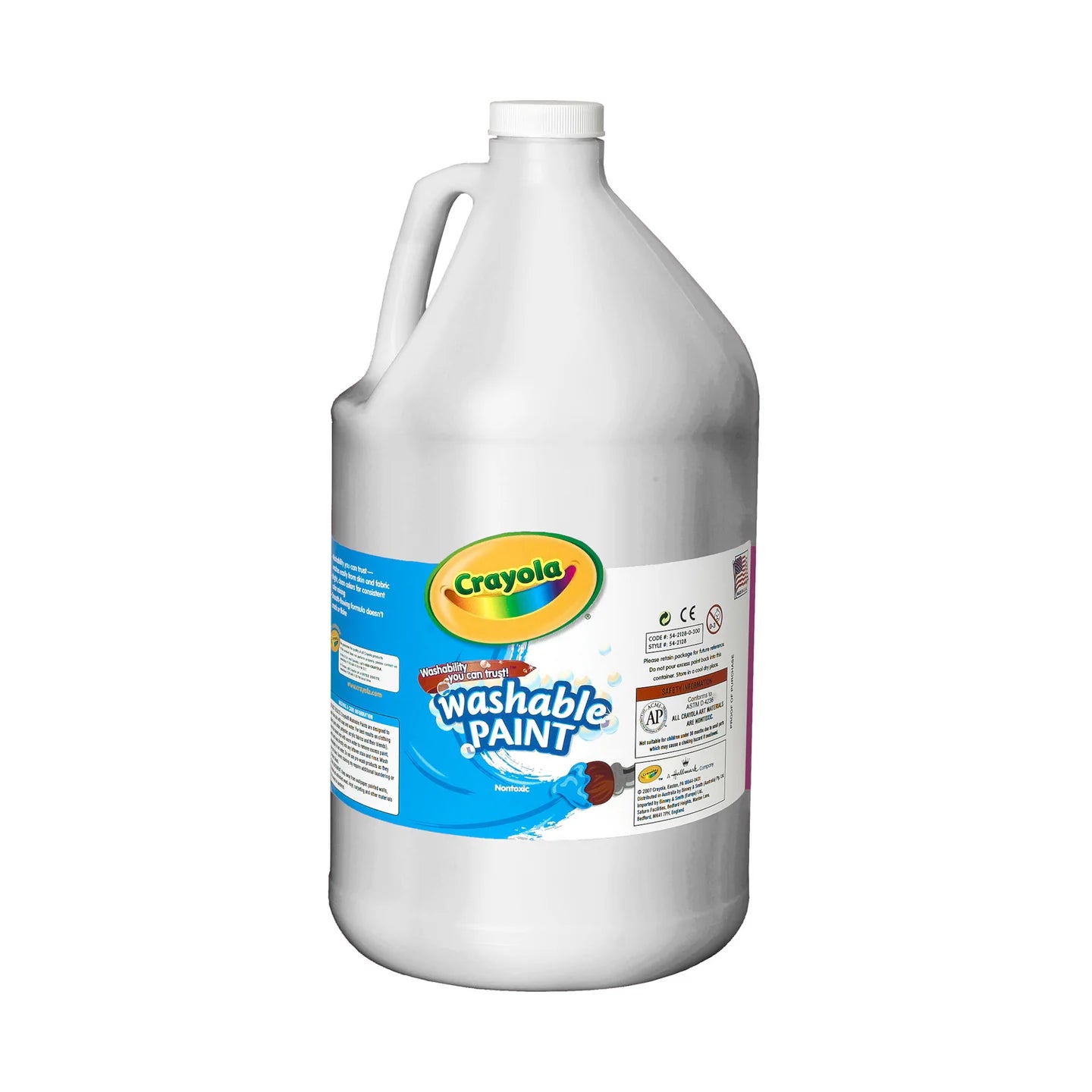 128oz. Washable Paint, White