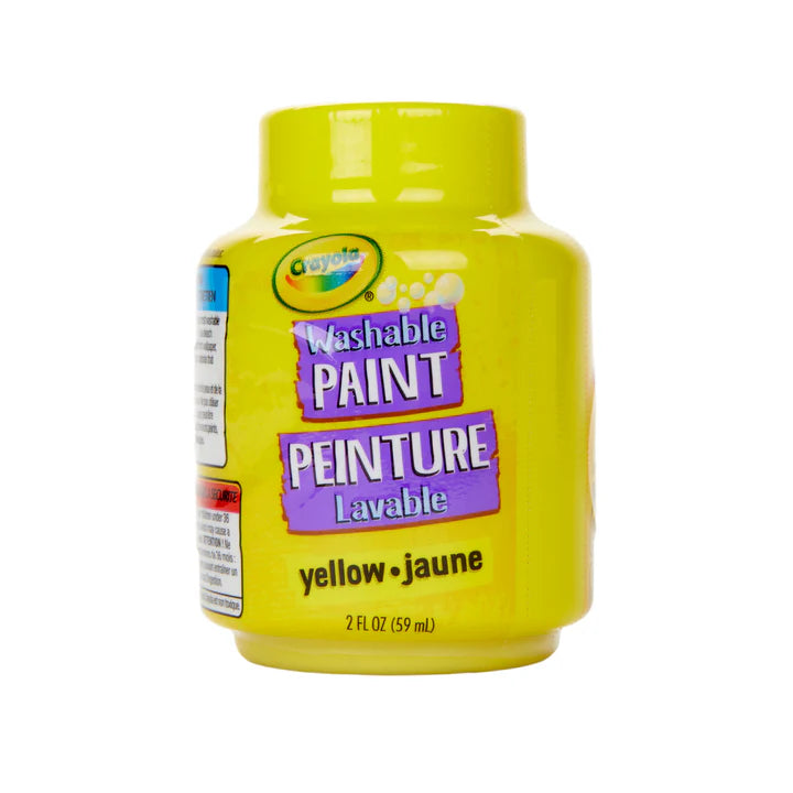 59 mL (2oz) Washable Paint, Yellow