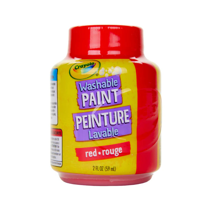 59 mL (2oz) Washable Paint, Red