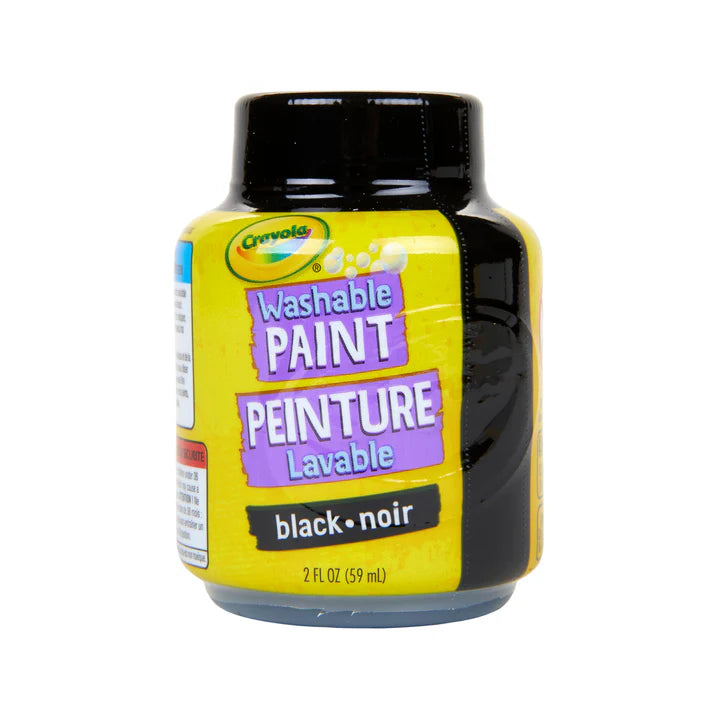 59 mL (2oz) Washable Paint, Black