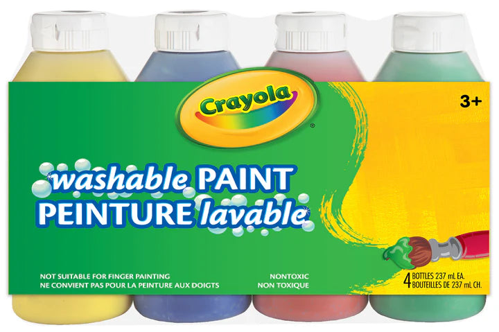 4ct 237 ml Washable Paint