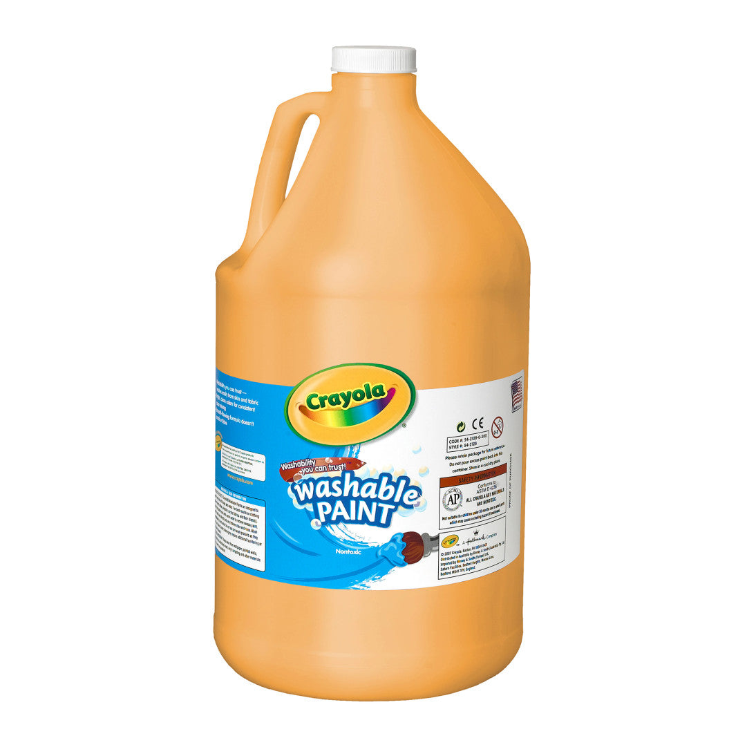 128oz. Washable Paint, Peach