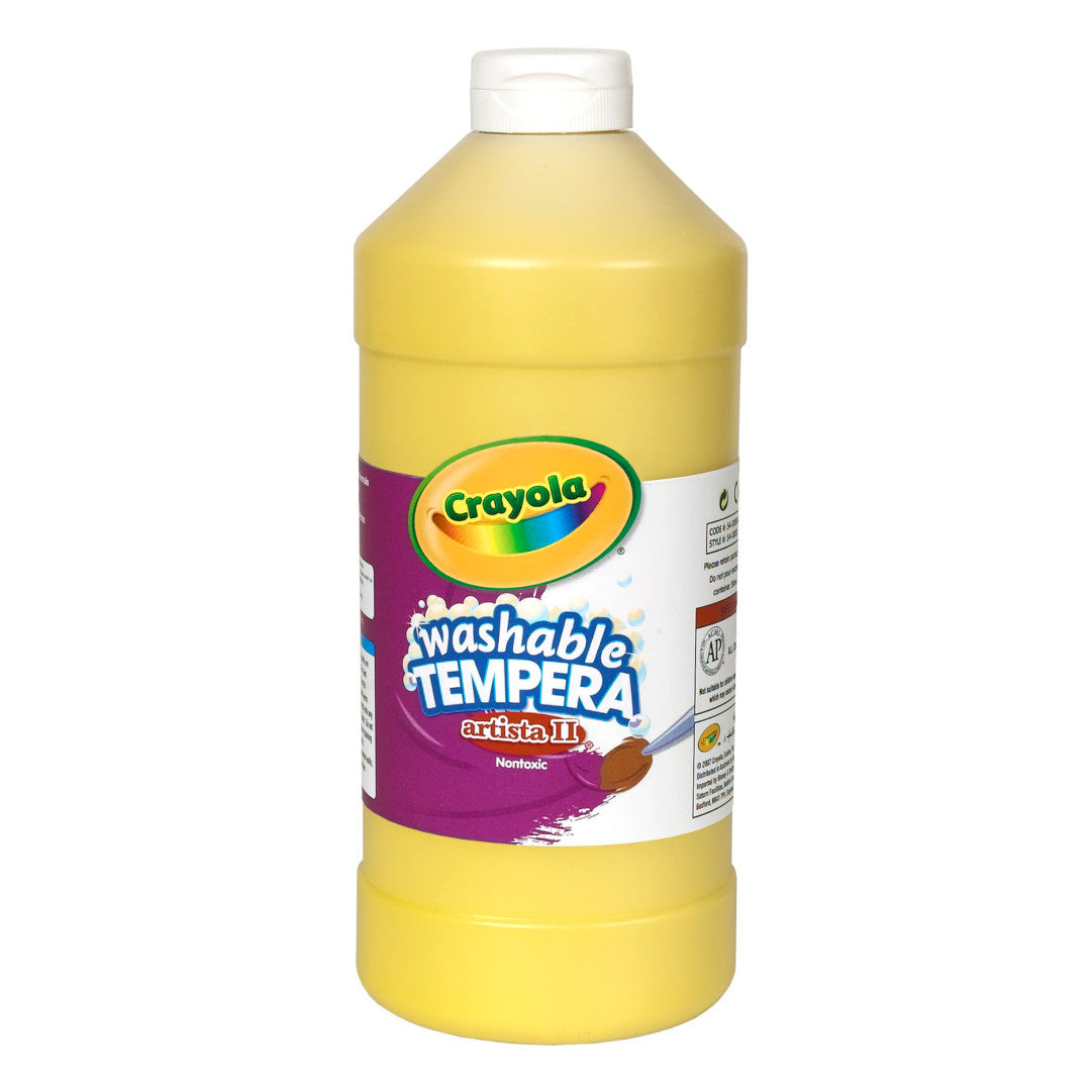 946mL Washable Tempera Paint Yellow