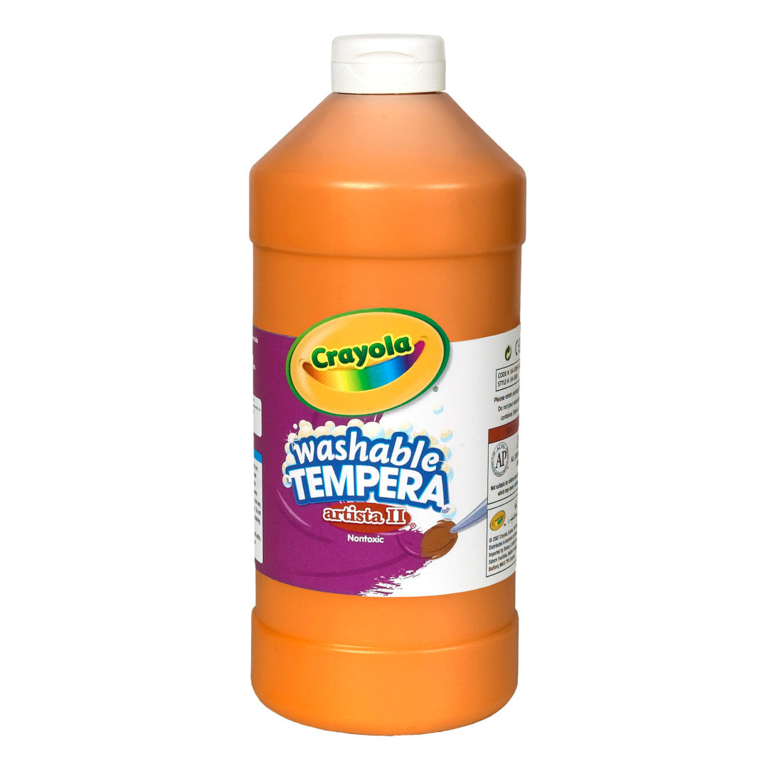 946mL Washable Tempera Paint Orange