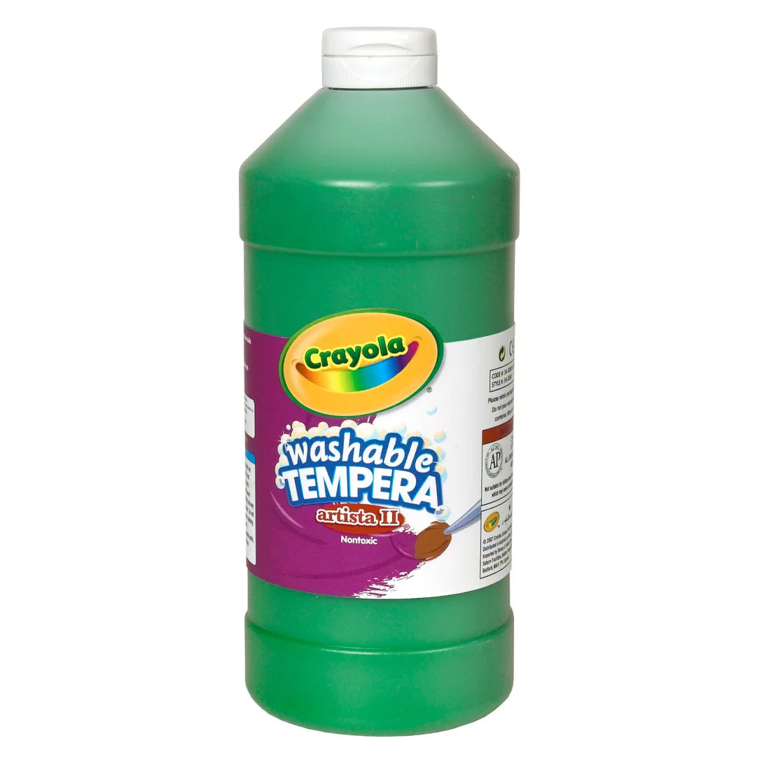 946mL Washable Tempera Paint Green