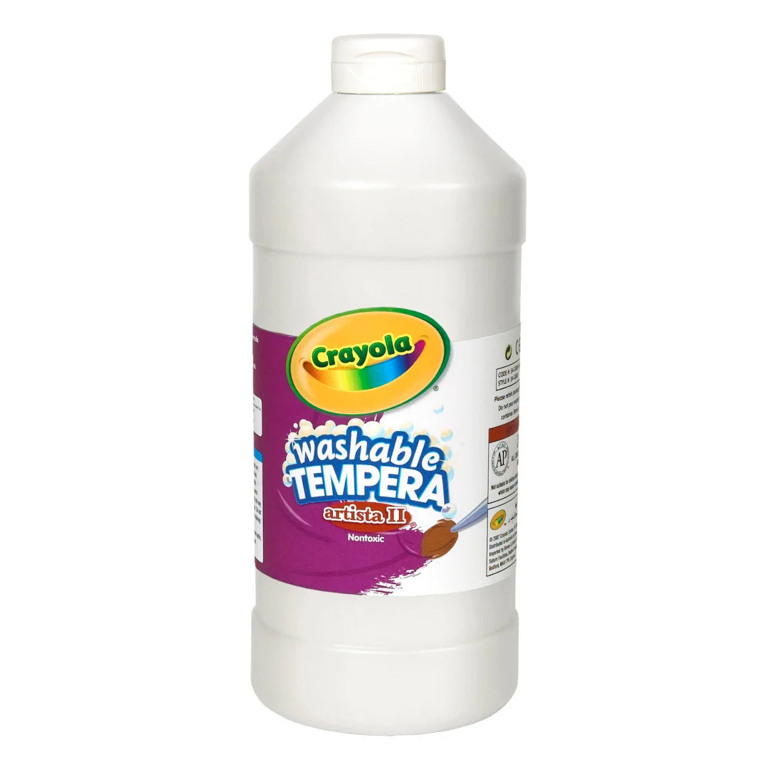 946mL Washable Tempera Paint White