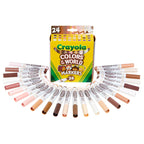24 Colors of the World Washable Markers