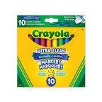 10 Ultra–Clean Wash Markers, Classic