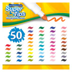 50 Super Tips Washable Markers