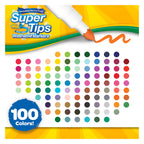 100 Super Tips Washable Markers