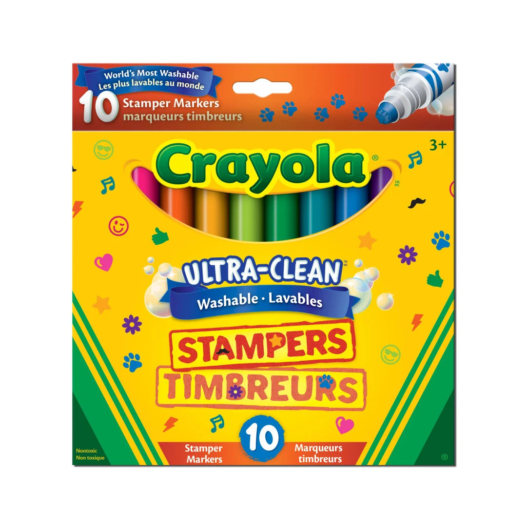 10 Washable Ultra Clean Stamper Markers