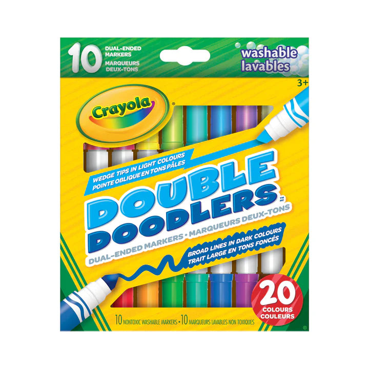 10 Double Doodlers Dual–Ended Markers