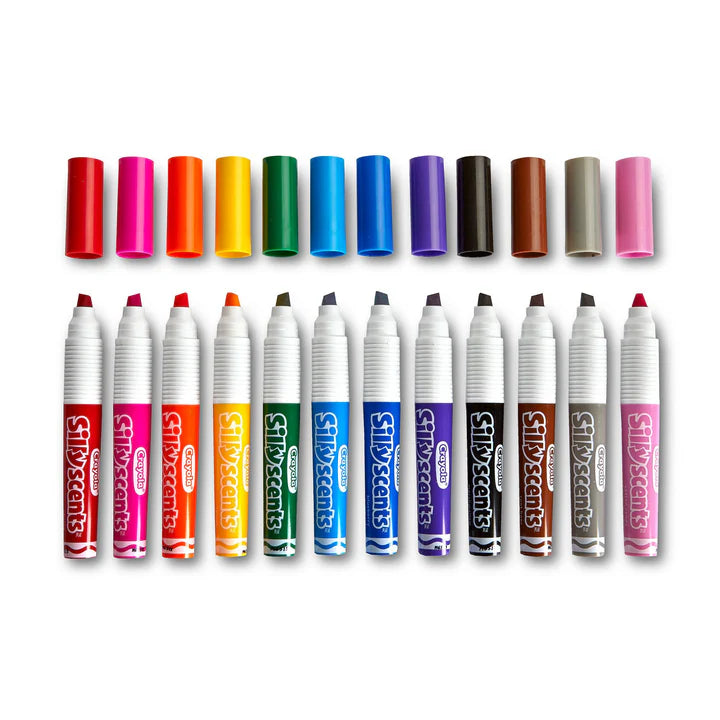12 Chisel Tip Silly Scents Smash Ups Washable Markers