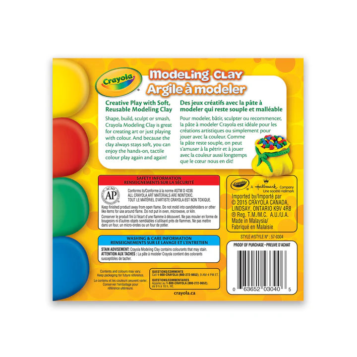 Modeling Clay, 4 colours