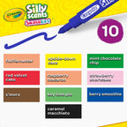 10 Silly Scents Smash Ups Washable Slim Markers