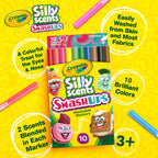 10 Silly Scents Smash Ups Washable Slim Markers