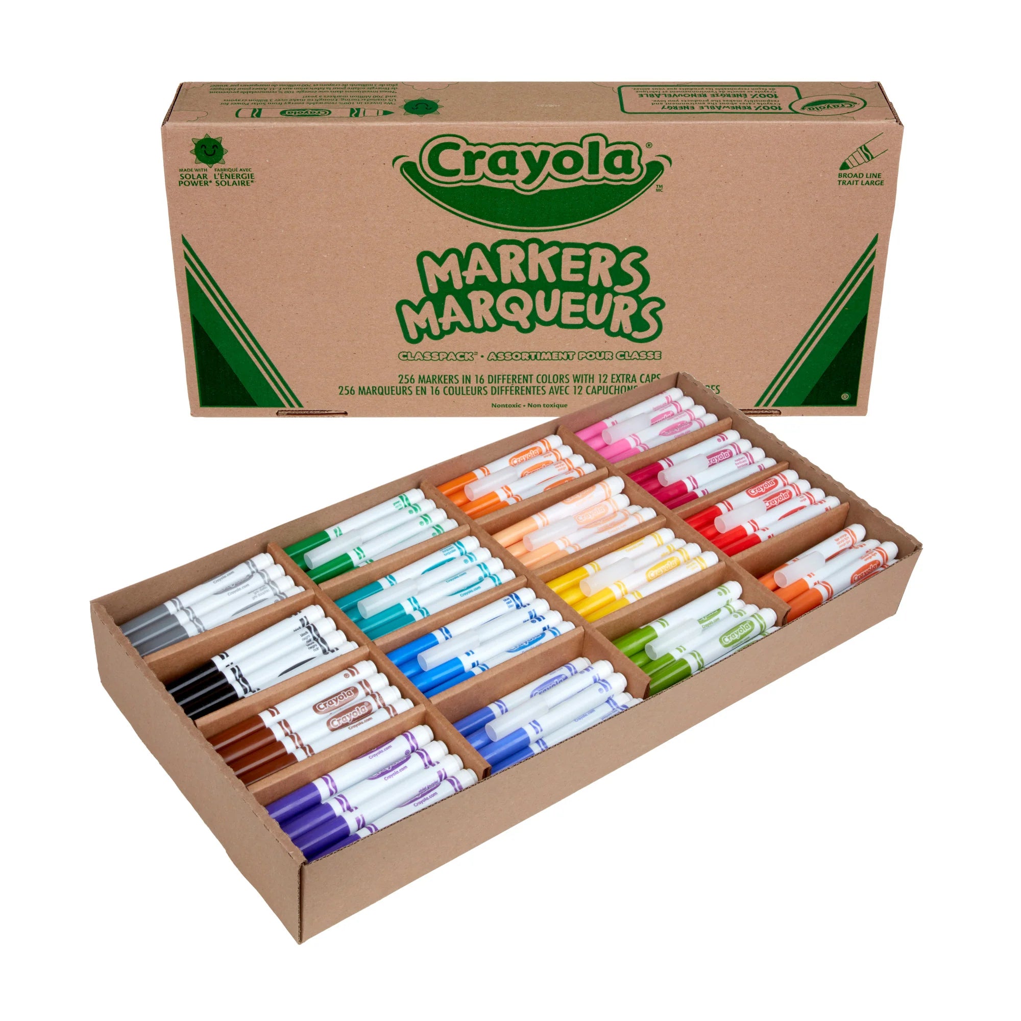 256 Non Wash Broad Line Classpack – 16 colours