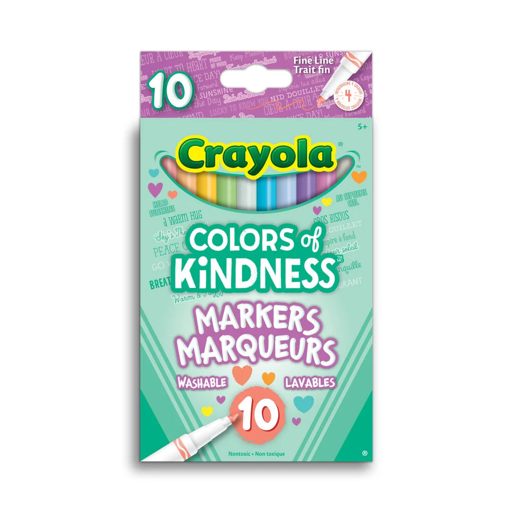 10 Colors of Kindness Fine Line Markers