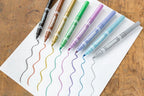 8 Metallic Markers, Fine Line