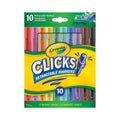 10 Clicks Retractable Markers