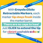 10 Clicks Retractable Markers
