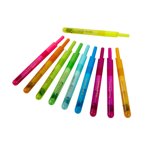 10 Clicks Retractable Markers, Neon