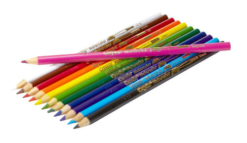 12 Watercolour Pencils