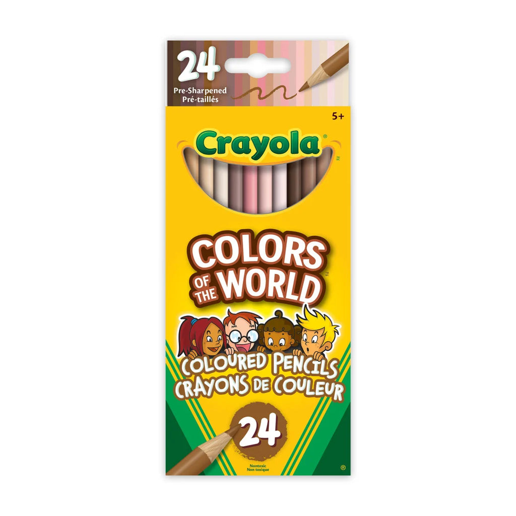 24 Colors of the World Coloured Pencils