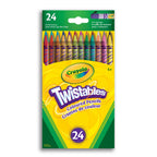 24 Twistables Coloured Pencils