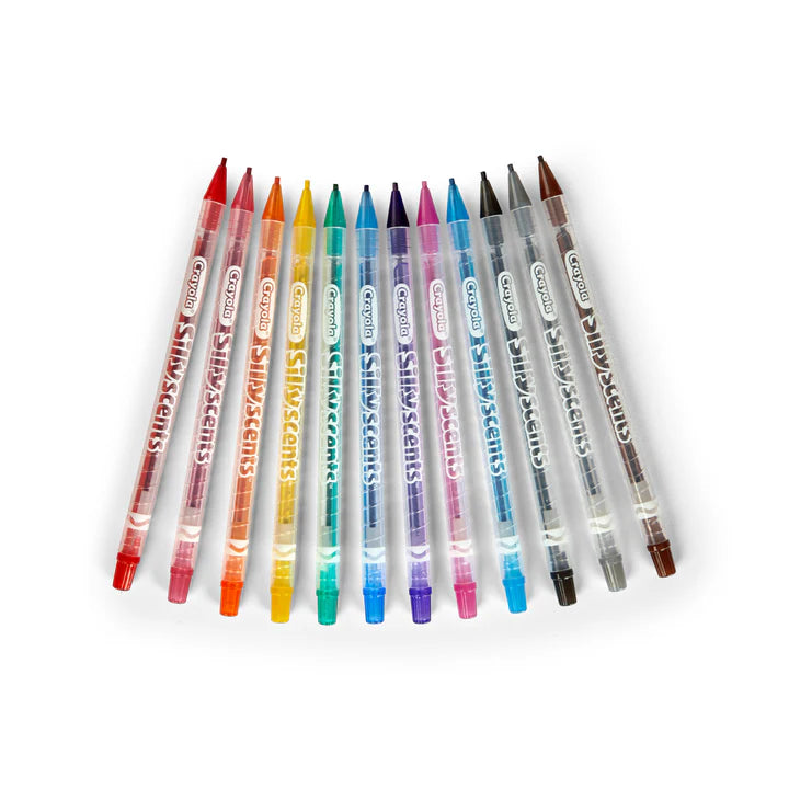 12 Twistables Silly Scents Coloured Pencils