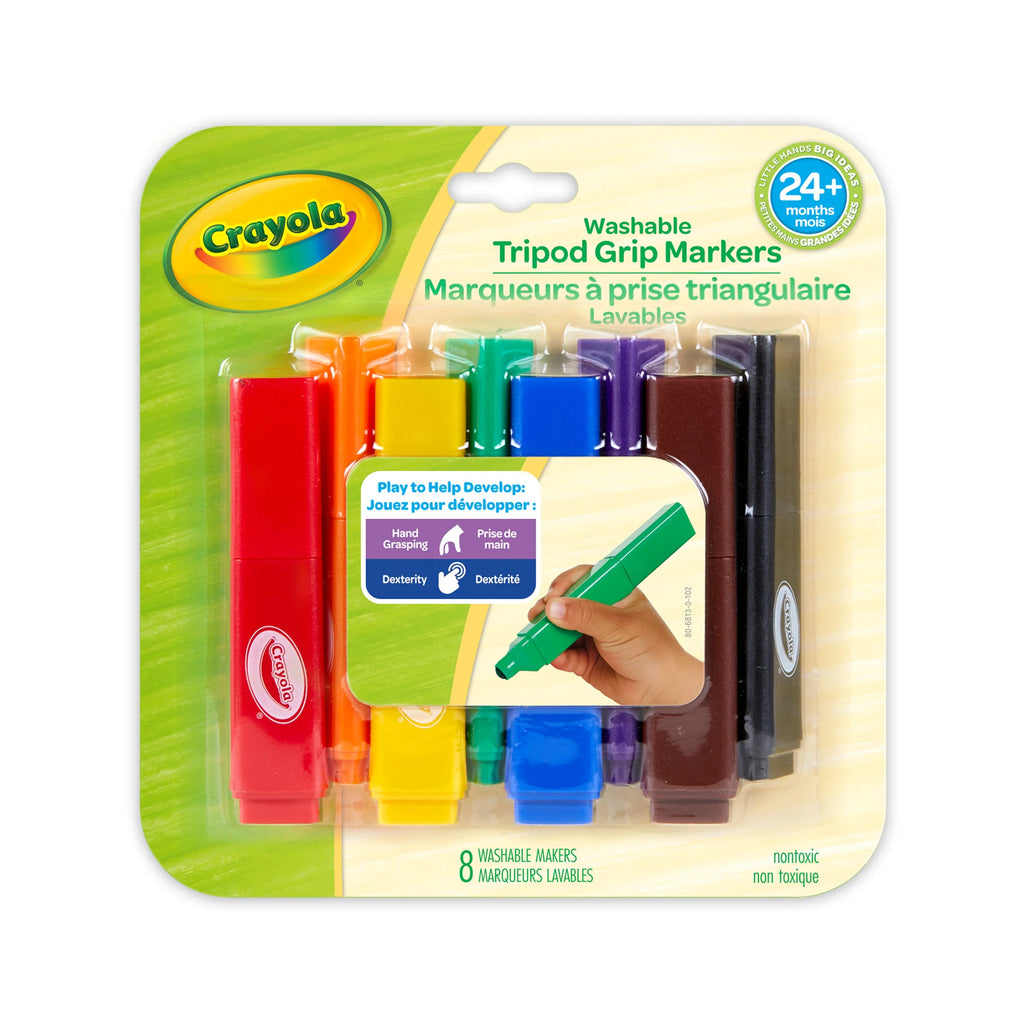 8 Washable Tripod Grip Markers