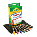 8 Dry Erase Crayons, Washable Original