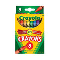 8 Crayons